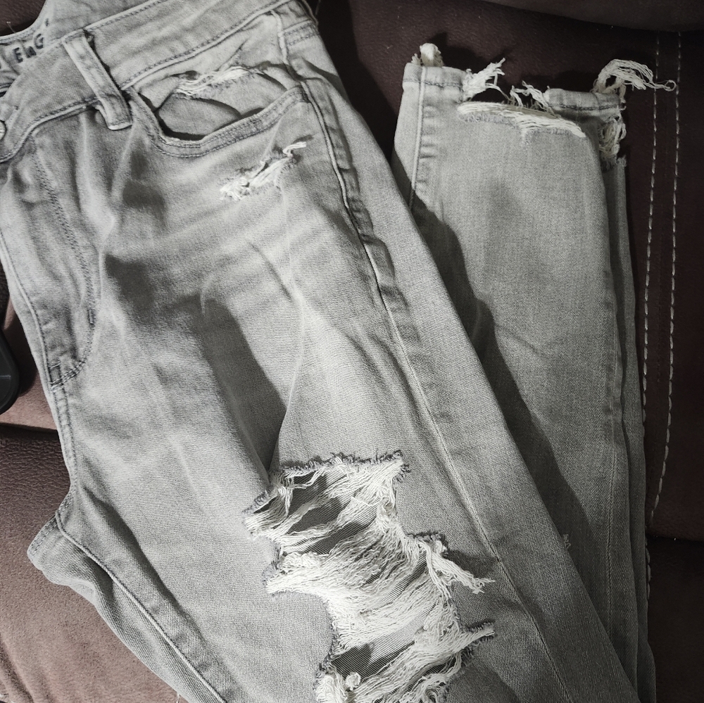 AE Gray jeans